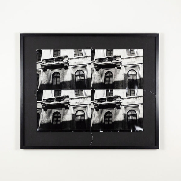 ANDY WARHOL "BUILDING FACADE" STITCHED PHOTO, 1976