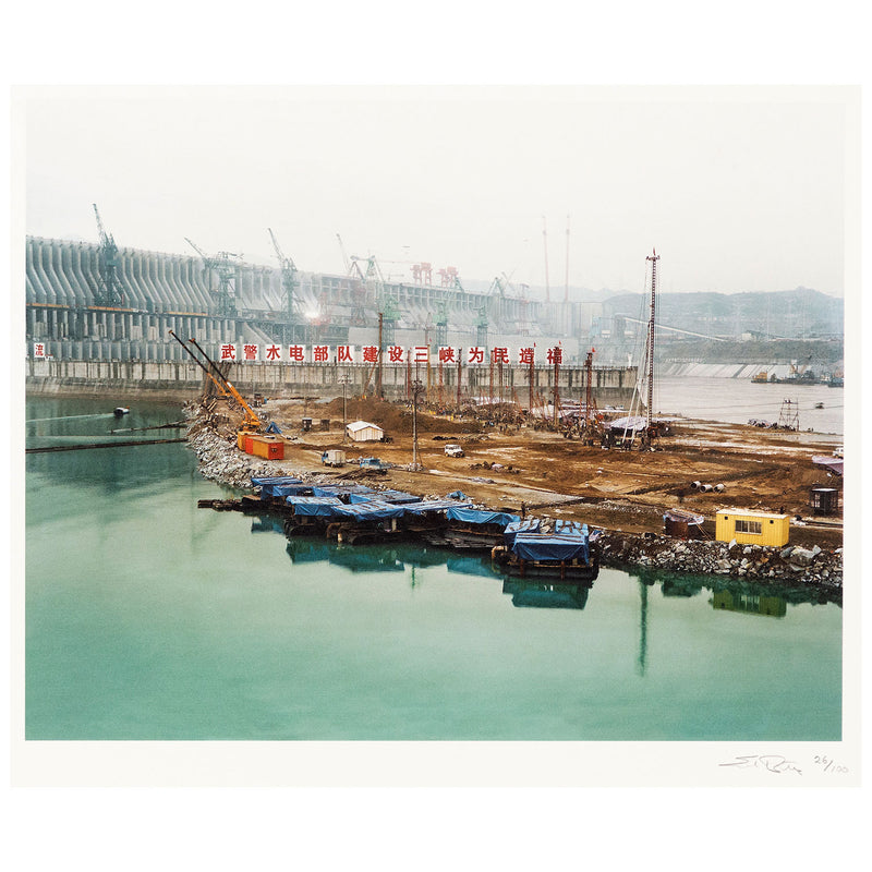 EDWARD BURTYNSKY "DAM #1 YENGTZE RIVER, CHINA" 2003