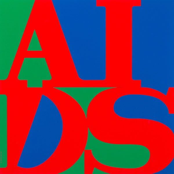 GENERAL IDEA "AIDS" SCREENPRINT, 1987
