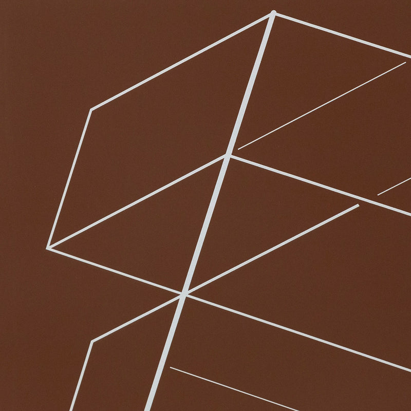 Josef Albers "Bands/Posts - P1, F3, I2" Screenprint - Geometric Minimalism.