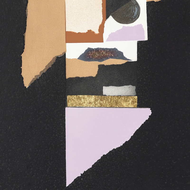 Louise Nevelson "Lilac Edge" Aquatint, 1973
