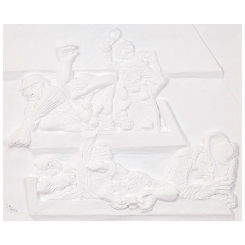 MICHAEL SNOW "THE AUDIENCE" CAST RELIEF, 1989
