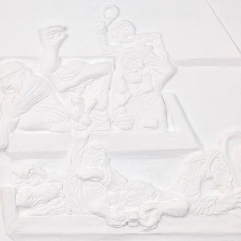 MICHAEL SNOW "THE AUDIENCE" CAST RELIEF, 1989