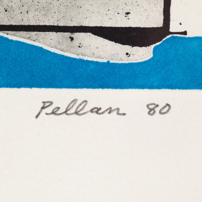 ALFRED PELLAN "BESTIAIRE 24E" ETCHING, 1980