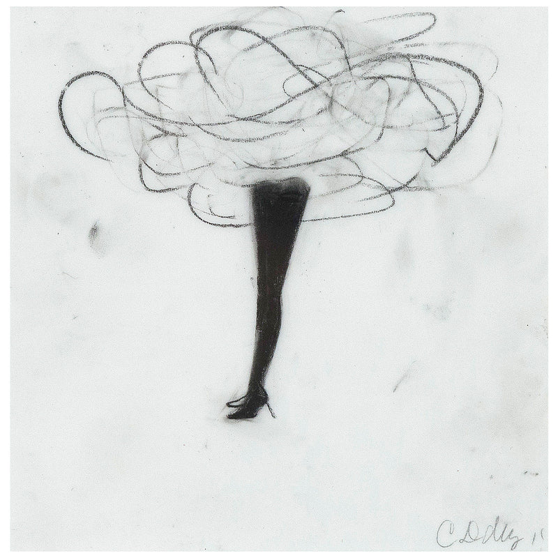 CATHY DALEY "X STANDING" DRAWING,  2011