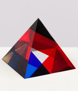 Vasa Mihich triangle acrylic red Caviar20