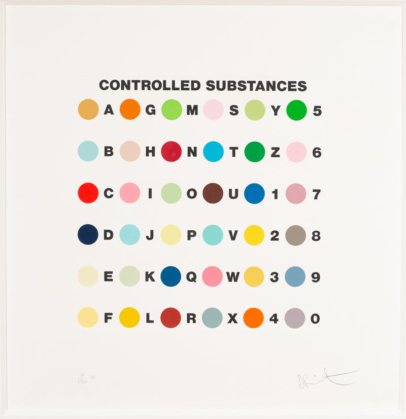 Damien Hirst, Controlled Substances, 2011, Caviar20 Prints, Young British Artists