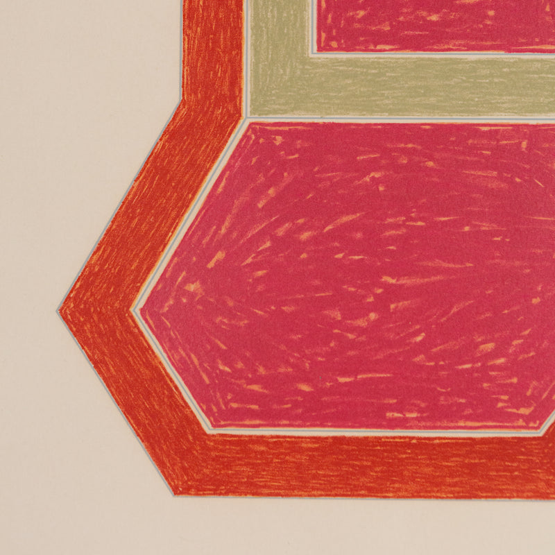 Frank Stella, Sunapee, Eccentric Polygon, Screenprint, 1974, Caviar20