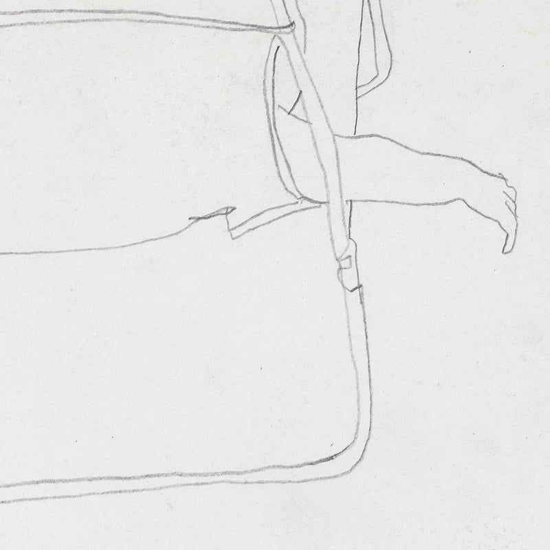 Charles Pachter Chaise Chill 1983 drawing Caviar20