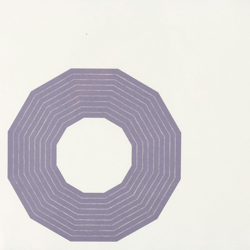 Frank Stella Kay Bearman from the Purple Series Lithograph Caviar20