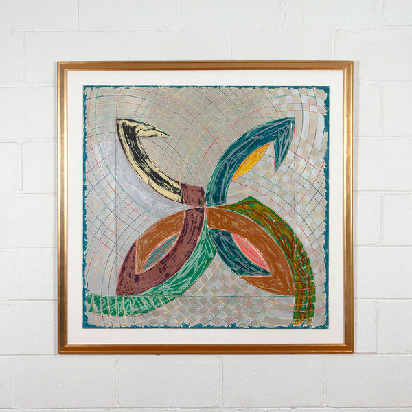 F・ステラ、Polar Co-ordinates Ⅶ、希少画集画、新品額付