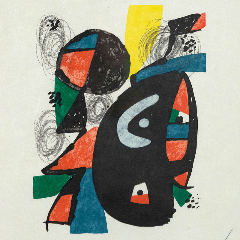 Joan Miro La mélodie acide 1980 Caviar20 lithograph