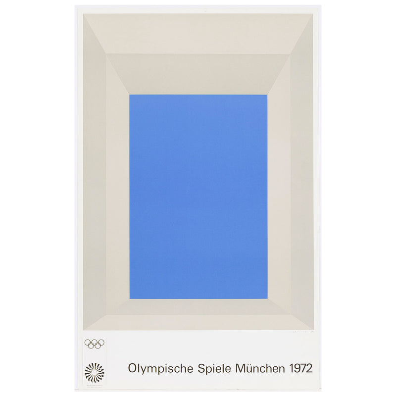 Josef Albers square Olympics 1972 poster Caviar20