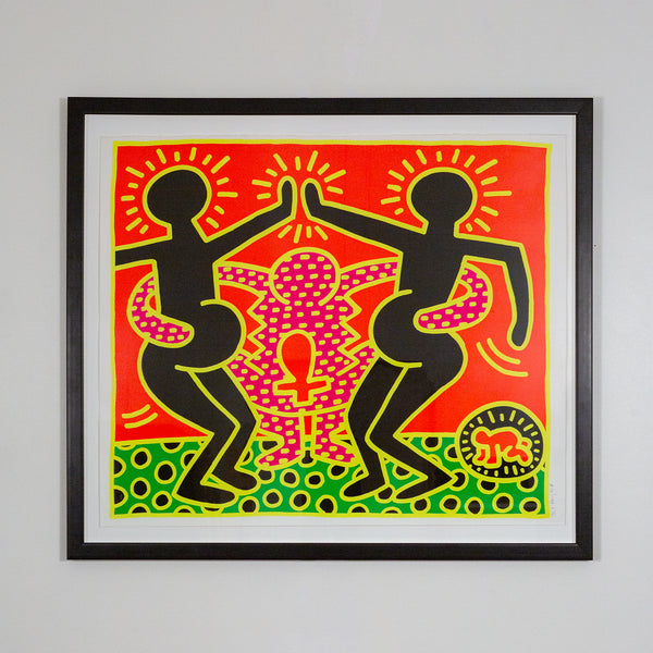 Keith Haring, Fertility #4, Screenprint, 1983, Caviar20