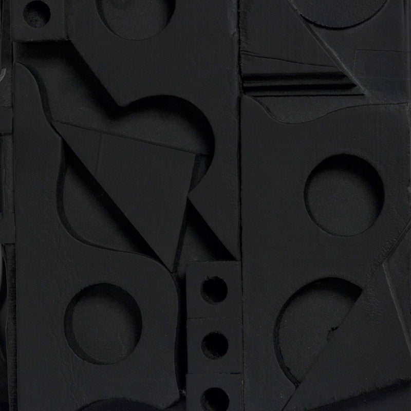 LOUISE NEVELSON "DARK CRYPTIC" SCULPTURE, 1975