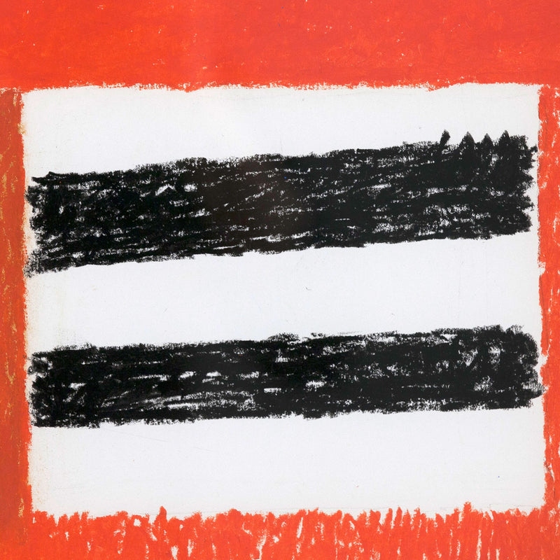 Ray Mead, Untitled (Flags), Pastel and mixed media on paper, 1979, Caviar 20, closeup