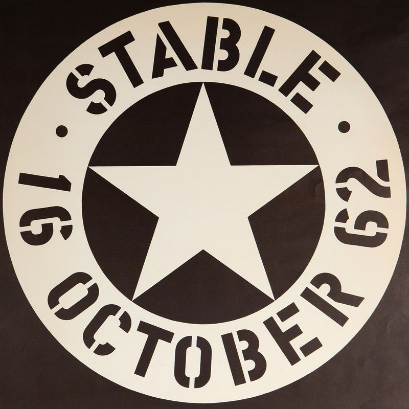 Robert Indiana, Stable Gallery Exhibition, Poster, 1962, USA, Caviar20, American Pop Arist