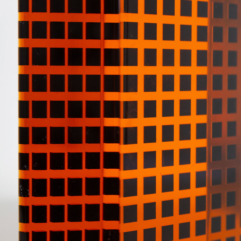 Vasa Mihich, LACMA Brick Orange, Acrylic, 1981, Caviar20