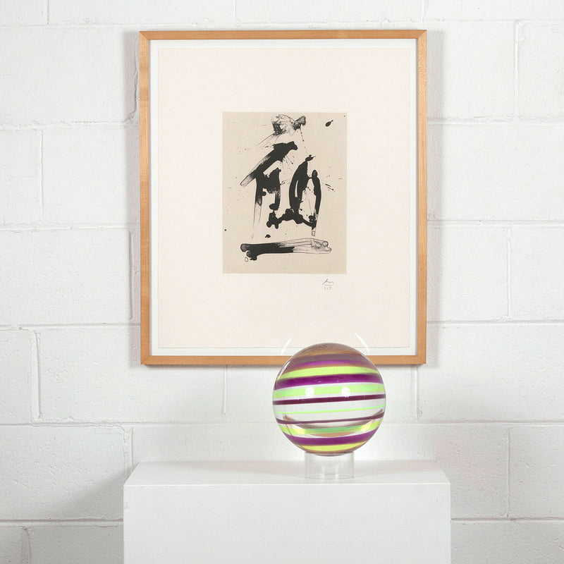 Vasa Mihich, Sphere, Acrylic, 1985, Caviar20, Caviar20 Sculpture