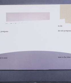 Wolfgang Tillmans, Do Not Postpone, Inkjet print on paper, UK, 2020, 