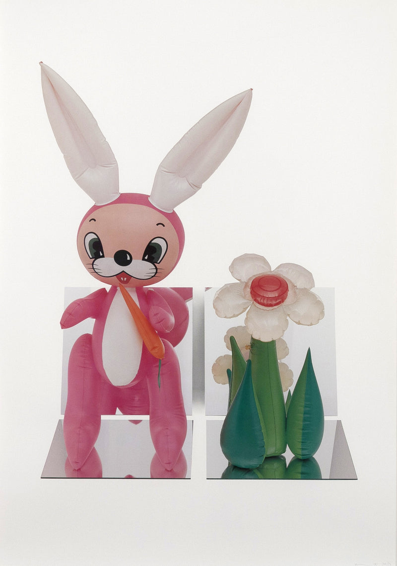 Jeff Koons Inflatable Bunny Flower Caviar20 prints
