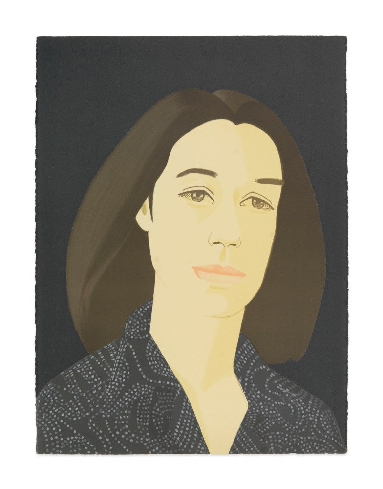 ALEX KATZ "ADA FOUR TIMES 4" SCREENPRINT, 1979