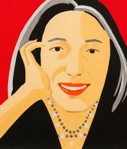 ALEX KATZ "RED ADA" WOODCUT, 2010