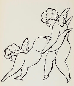 ANDY WARHOL "PUTTI DUO", 1956