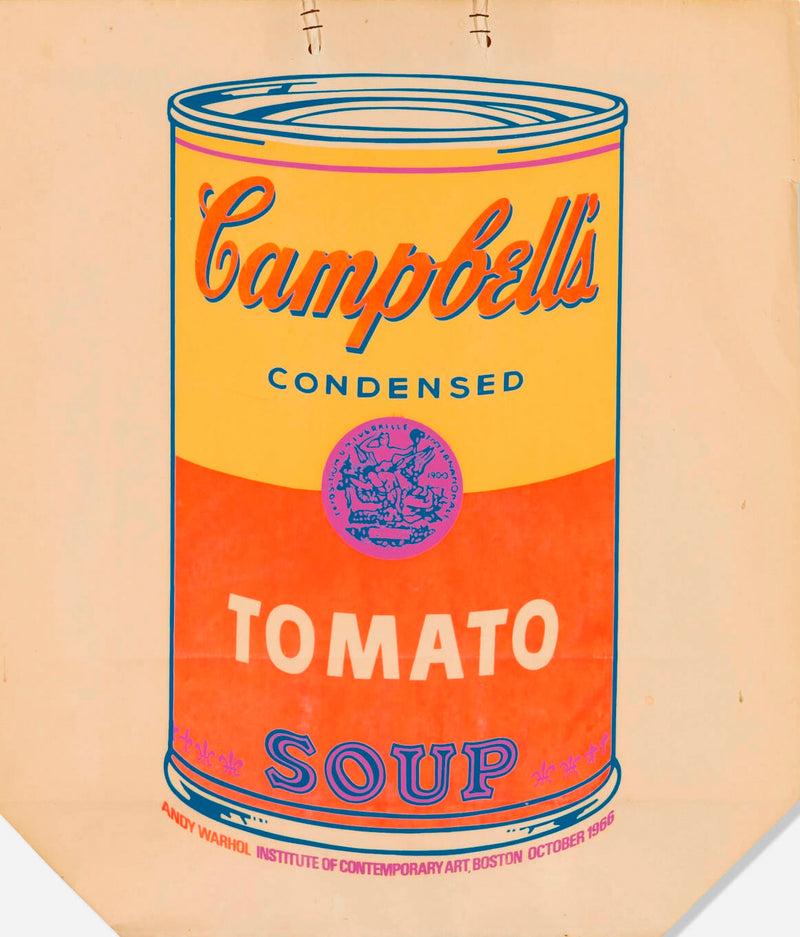 ANDY WARHOL "SOUP CAN BAG" SILKSCREEN, 1966 II