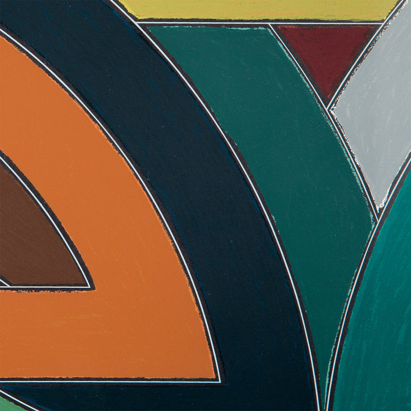 FRANK STELLA "YORK FACTORY II" SCREENPRINT, 1974
