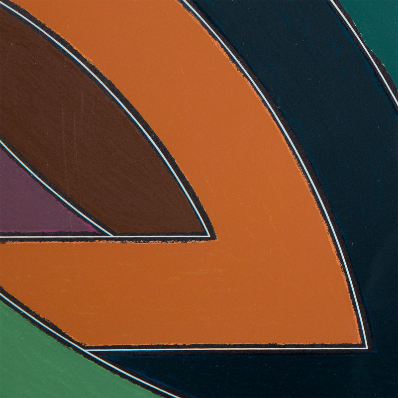 FRANK STELLA "YORK FACTORY II" SCREENPRINT, 1974