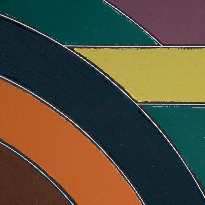 FRANK STELLA "YORK FACTORY II" SCREENPRINT, 1974