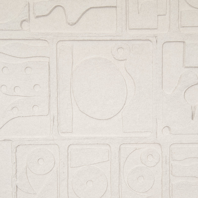 Famous 20th century woman artist Louise Nevelson "Sky Gate I" 1982.