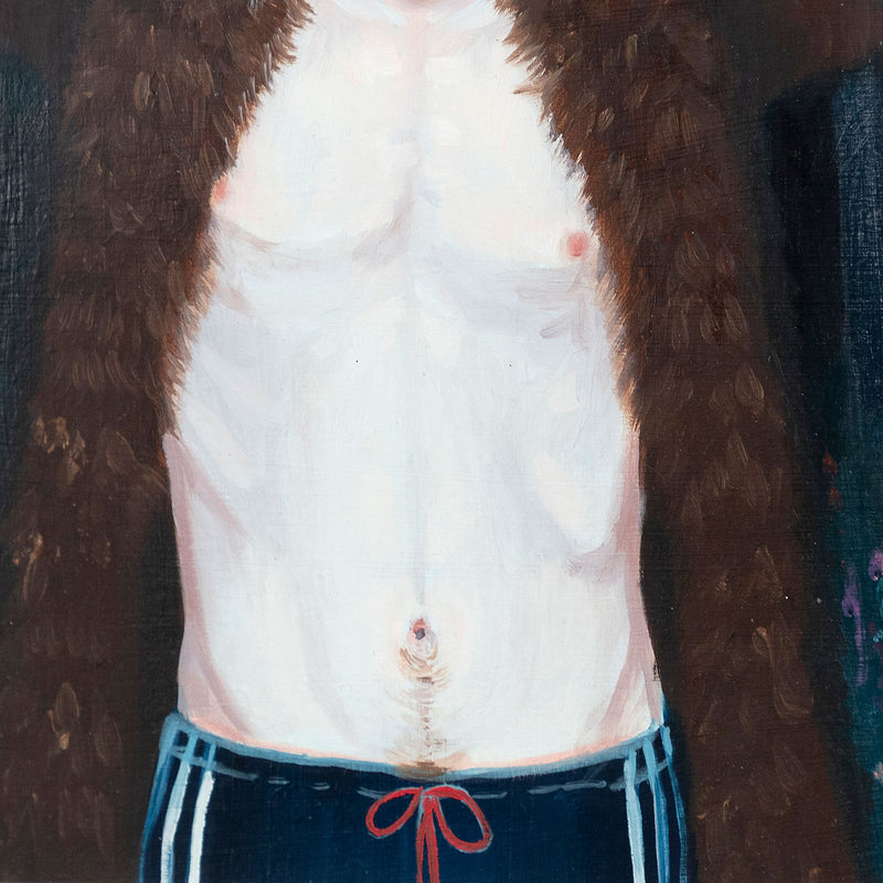 KRIS KNIGHT "DAUPHIN" OIL ON PAPER, 2009