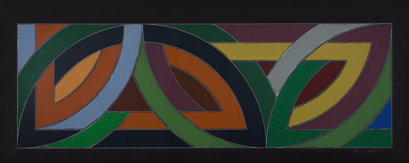 FRANK STELLA "YORK FACTORY II" SCREENPRINT, 1974