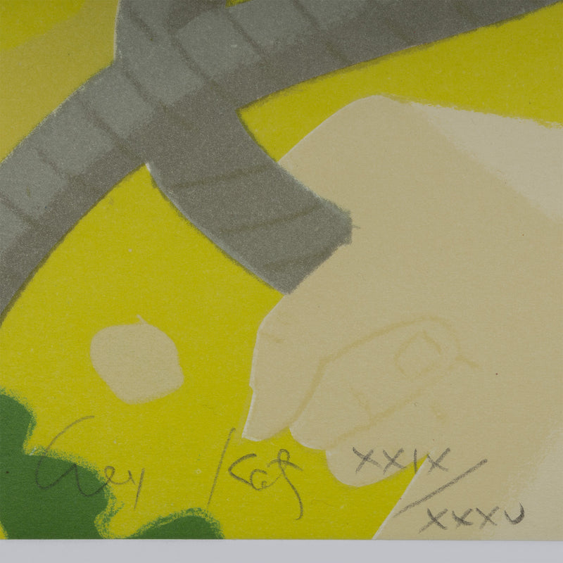 alex katz bicycle rider deluxe edition