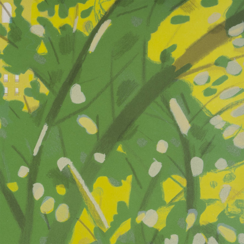 ALEX KATZ "BICYCLE RIDER" LITHOGRAPH, 1982