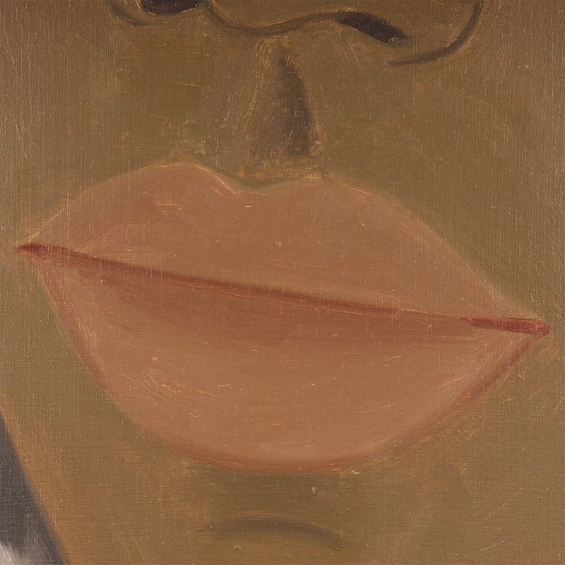 ALEX KATZ "CROLIE IN PINK", 1985