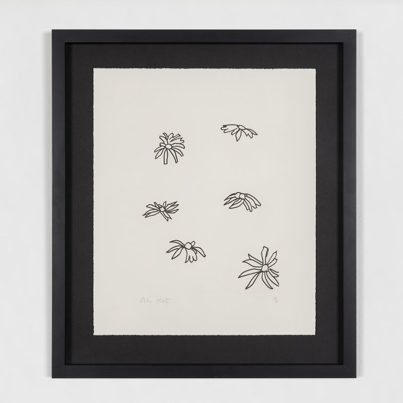 ALEX KATZ "EDGES (SHEET 9)" ETCHING, 1997