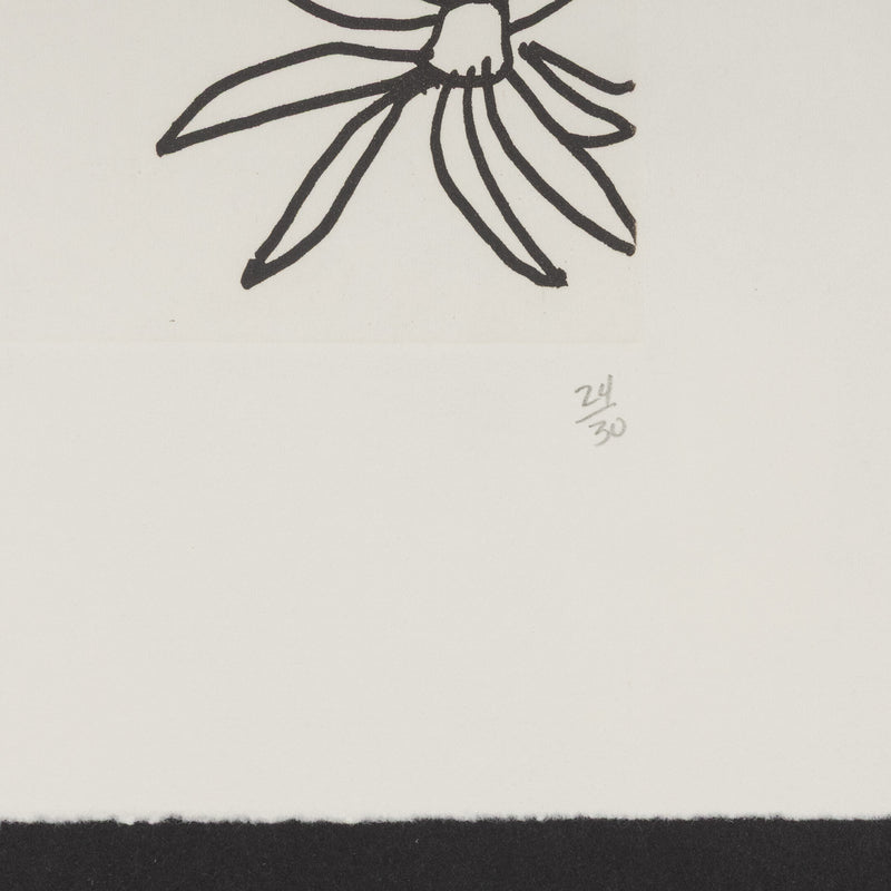 ALEX KATZ "EDGES (SHEET 9)" ETCHING, 1997