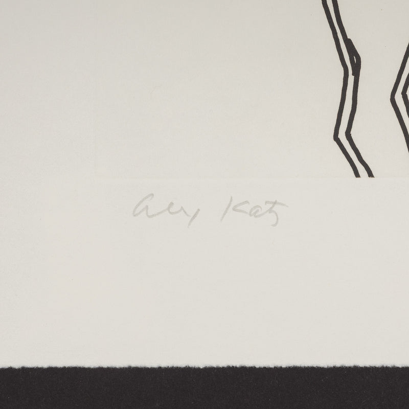 ALEX KATZ "EDGES (SHEET 1)" ETCHING, 1997