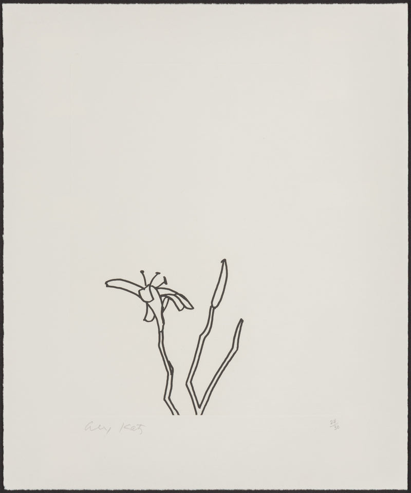 ALEX KATZ "EDGES (SHEET 1)" ETCHING, 1997