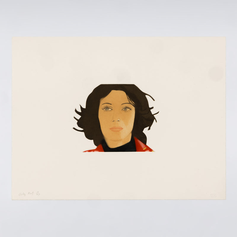 alex katz face of the poet portfolio
