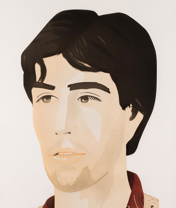 ALEX KATZ "LARGE HEAD OF VINCENT" AQUATINT, 1982