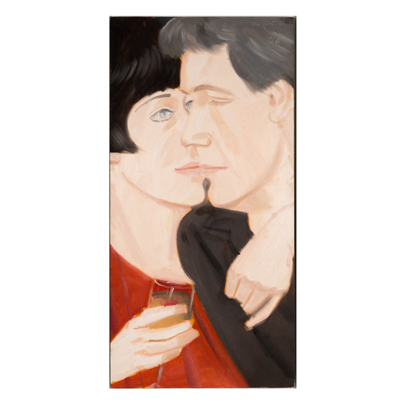 ALEX KATZ "JENNIFER (& MATHIEU)", 1986