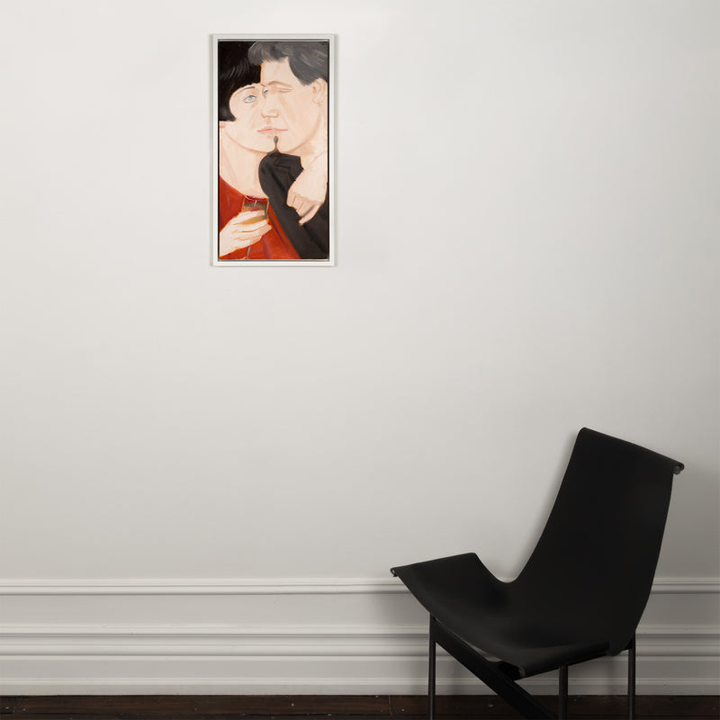 ALEX KATZ "JENNIFER (& MATHIEU)", 1986