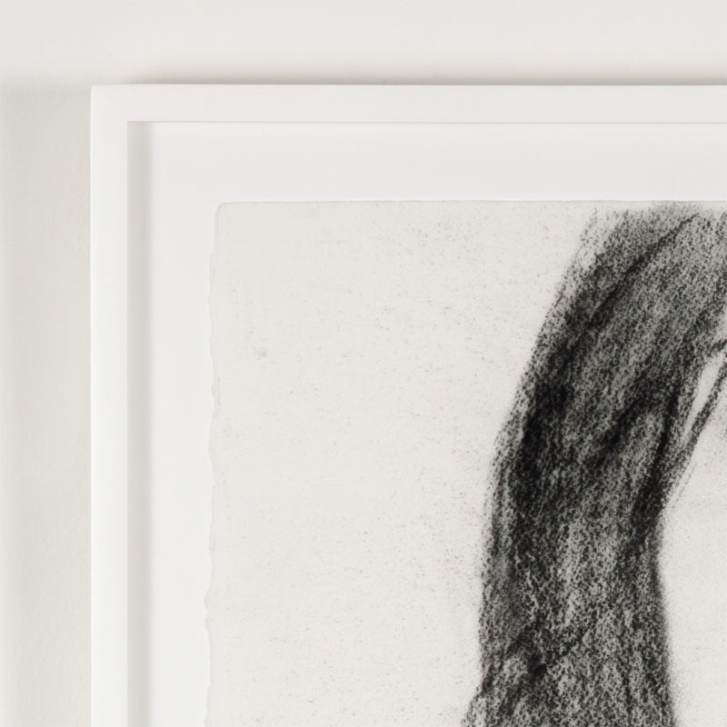 ALEX KATZ "MICHELE" CHARCOAL, 2005