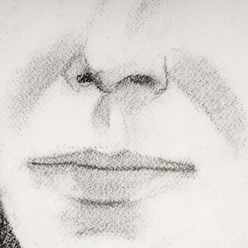 ALEX KATZ "MICHELE" CHARCOAL, 2005