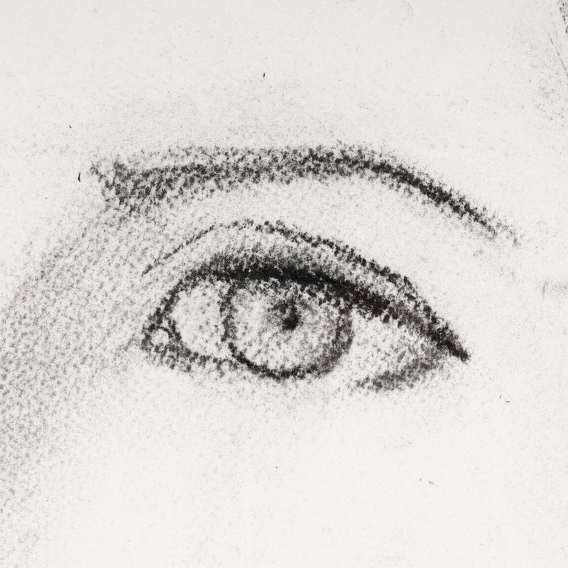 ALEX KATZ "MICHELE" CHARCOAL, 2005