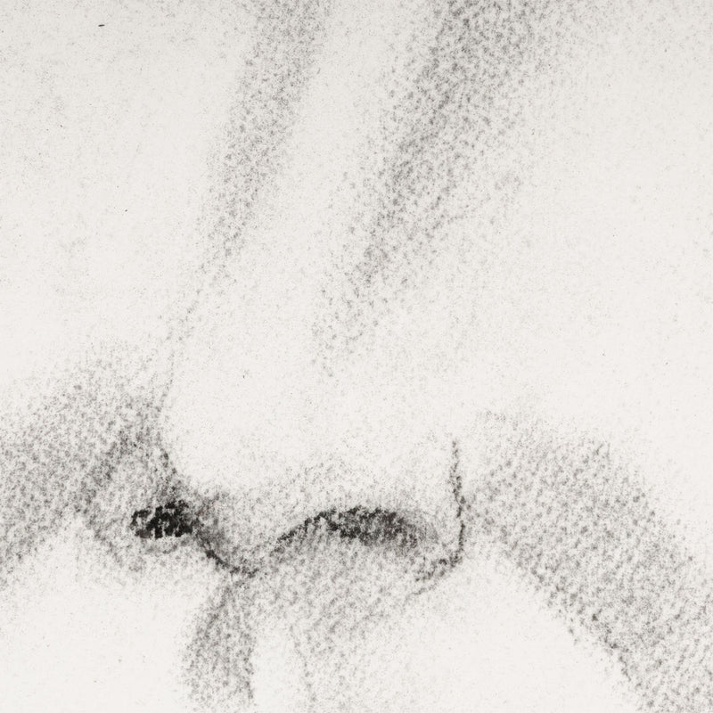 ALEX KATZ "MICHELE" CHARCOAL, 2005